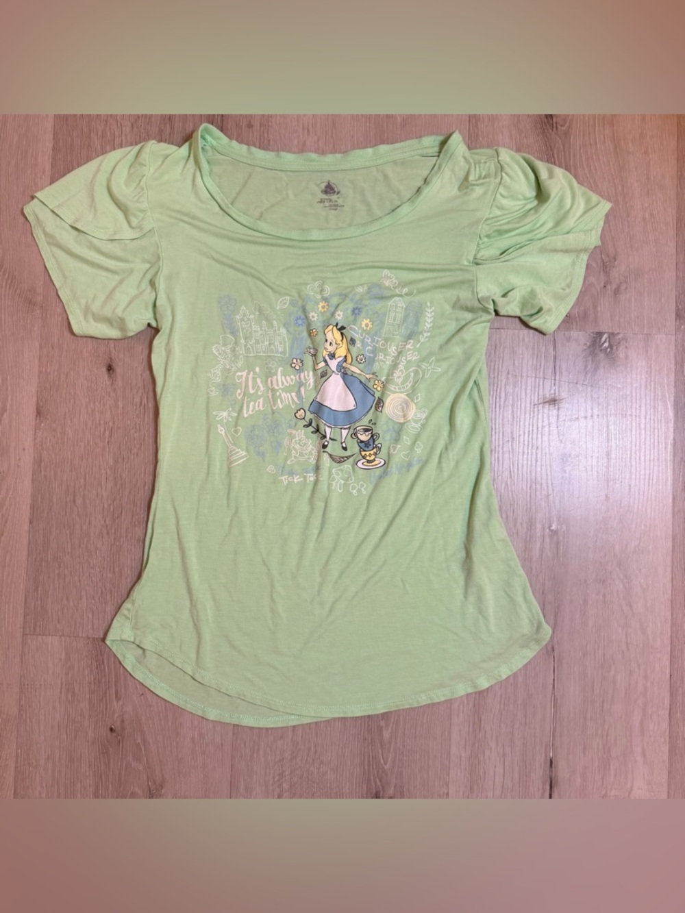 Disney Parks Alice in Wonderland "It’s Always Tea Time" Tee United Kingdom
